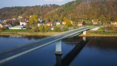 Most přes Labem v Bad Schandau je až do odvolání uzavřený