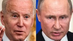 Americký prezident Joe Biden a ruský prezident Vladimir Putin