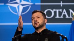 Volodymyr Zelenskyj jako host summitu NATO