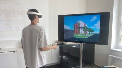 Aleš Kalčík a jeho bytový dům ve virtuální realitě