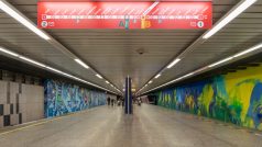 Čekání na metro se může stát kulturním zážitkem