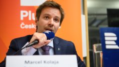 Marcel Kolaja, Česká pirátská strana, při debatě Českého rozhlasu před volbami do Evropského parlamentu v květnu 2019.