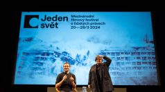 Agnieszka Holland na filmovém festivalu Jeden svět