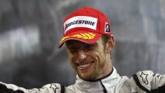 Jenson Button v roce 2009., kdy vyhrál titul ve formuli 1.