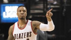 Damian Lillard z Portlandu, jeden z omluvených