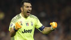 Brankář Juventusu Turín Gianluigi Buffon