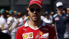 Německý pilot F1 Sebastian Vettel