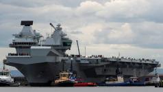 Britská letadlová loď HMS Queen Elizabeth