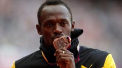 Usain Bolt a jeho poslední medaile v kariéře, světový bronz