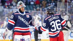 Výhru Rangers vychytal Henrik Lundqvist, Ondřej Pavelec zůstal jen na střídačce