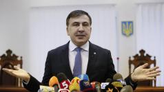 Gruzínský exprezident Michail Saakašvili