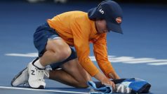 Podavač míčků na Australian Open