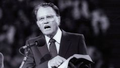 Billy Graham na snímku z roku 1986