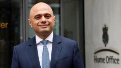 Nový britský ministr vnitra Sajid Javid