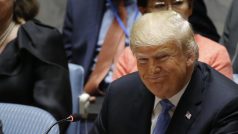 Americký prezident Donald Trump na Radě bezpečnosti OSN