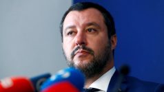 Italský ministr vnitra Matteo Salvini