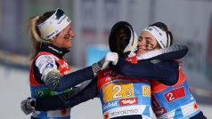 Švédské běžkyně na lyžích jsou po 58 letech mistryněmi světa ve štafetě