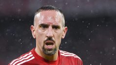 Záložník Bayernu Mnichov Franck Ribéry