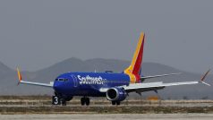 Boeing 737 MAX 8 americké letecké společnosti Southwest Airlines