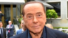 Bývalý italský premiér Silvio Berlusconi na fotografii z května 2019