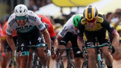 Závěr první etapy Tour de France 2019