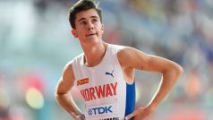 Jeden z neúspěšnějších norských sportovců součanosti - atlet Jakob Ingebrigtsen.