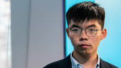 Hongkongský prodemokratický aktivista Joshua Wong