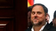 Vězněný katalánský politik Oriol Junqueras