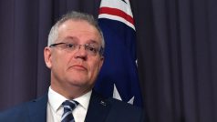 Austrálie premiér Scott Morrison