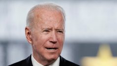 Americký prezident Joe Biden při proslovu ke Dni obětí války.