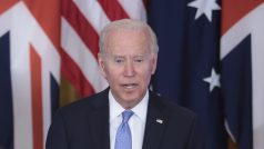 Americký prezident Joe Biden (vpravo) a australský premiér Scott Morrison