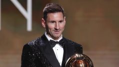 Lionel Messi převzal svůj sedmý Zlatý míč