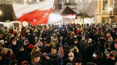 Poláci protestují proti mediálnímu zákonu