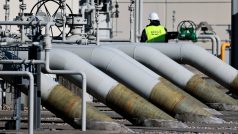 Ústí plynovodu Nord Stream v německém Lubminu