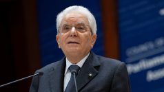 Italský prezident Sergio Mattarella