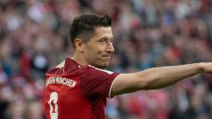 Útočník Bayernu Mnichov Robert Lewandowski