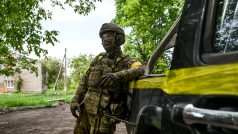 Voják ukrajinských speciálních sil