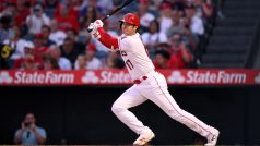 Šohei Ohtani ještě v dresu Los Angeles Angels