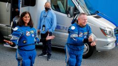 Barry Wilmore a Sunita Williams