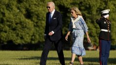 Americký prezident Joe Biden s manželkou Jill Bidenovou