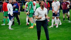 Kouč anglických fotbalistů Gareth Southgate po vítězném zápase s Nizozemskem neskrýval nadšení