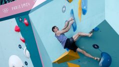 Adam Ondra na letních olympijských hrách v Paříži