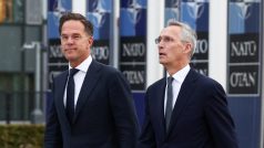 Mark Rutte a Jens Stoltenberg