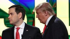 Marco Rubio a Donald Trump