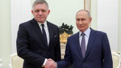 Robert Fico a Vladimir Putin