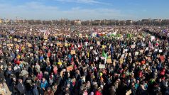 V Mnichově protestovalo 250 000 lidí proti spolupráci politiků s AfD