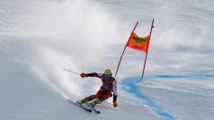 Raphael Haaser na mistrovství světa v rakouském Saalbachu vyhrál obří slalom