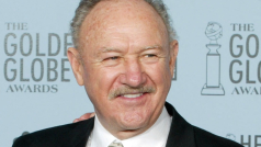 Americký herec Gene Hackman na udílení Zlatých glóbů v roce 2003