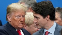 Donald Trump a Justin Trudeau (archivní foto)