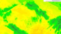 Na třetině meteorologických stanic padly teplotní rekordy, převážně ve středních, severních a západních Čechách